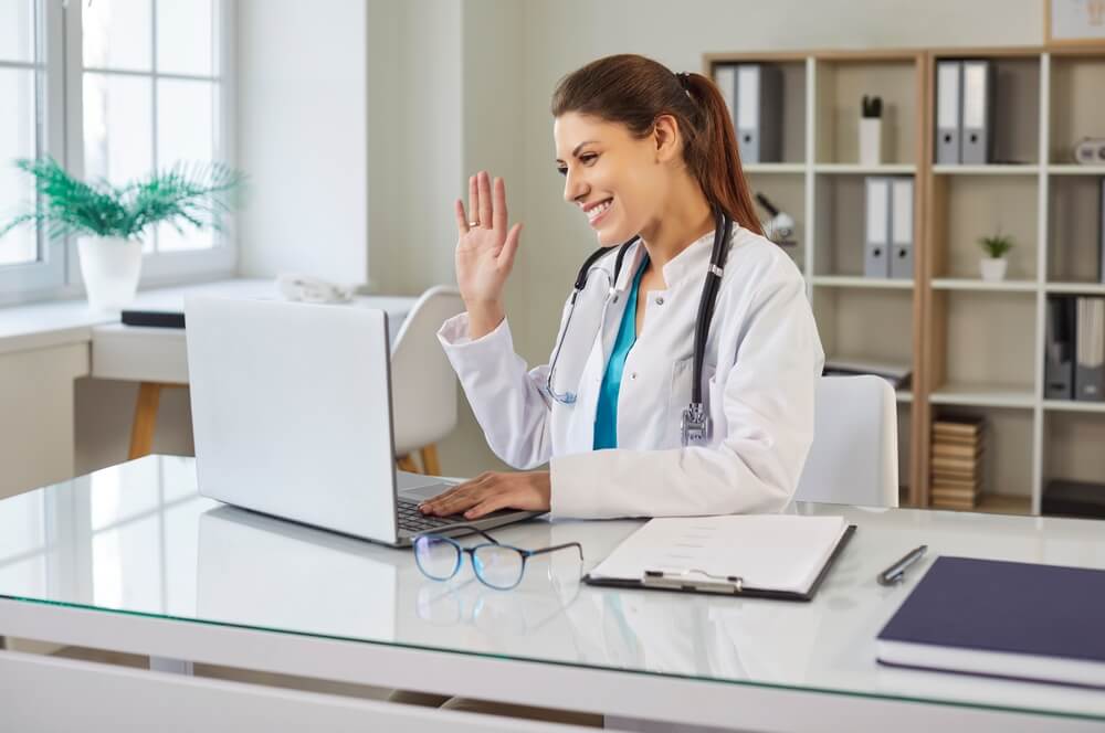 Remote healthcare teams improving workflow efficiency in U.S. healthcare organizations.