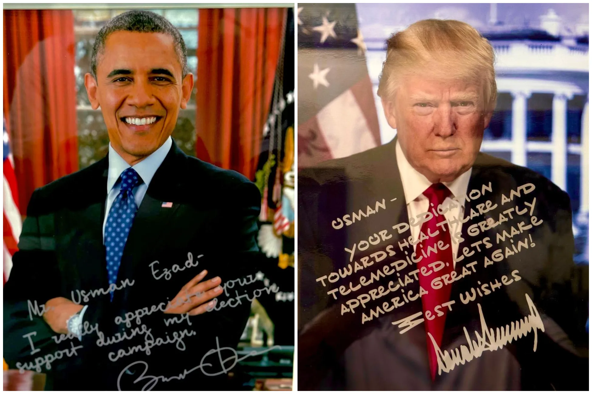 usman ezad got distinctions